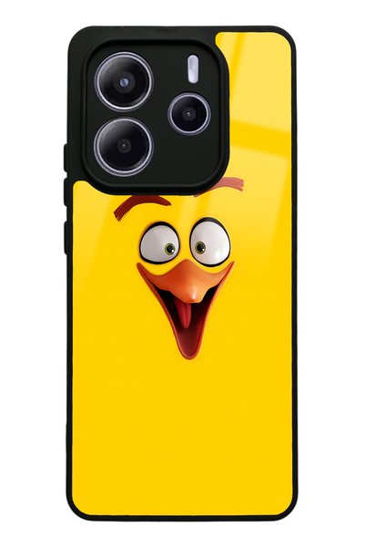 Spoyi Xiaomi Redmi Note 14 4g Yellow Design Glossy Phone Case