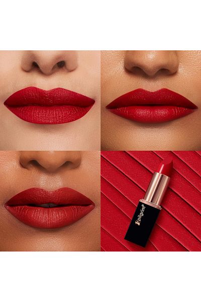 Pilgrim Bullet Lipstick Untamed Red 4.2g