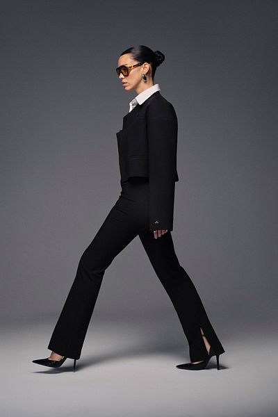 VATKALI High Waist Pants with Zipper on the Leg