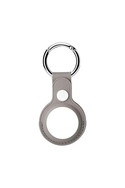Choice A7 Leather Keychain for Apple Airtags Case Protective Cover Bumper Shell Tracker Accessories Anti-sc