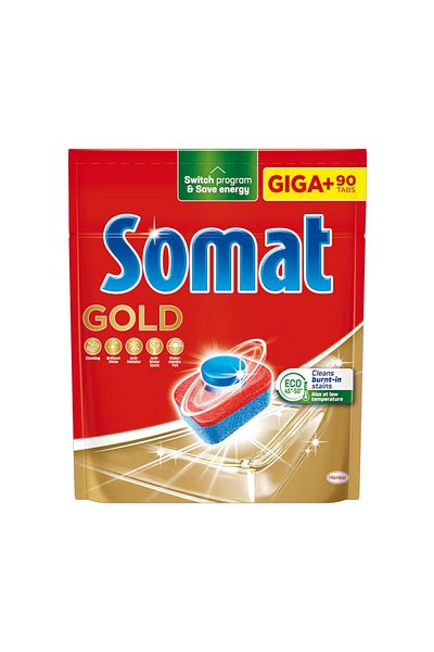 Somat Gold dishwasher tablets, 90washes