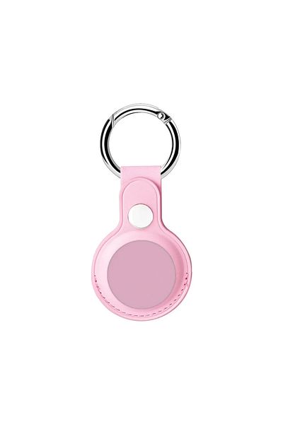 Choice B3 Leather Keychain for Apple Airtags Case Protective Cover Bumper Shell Tracker Accessories Anti-sc