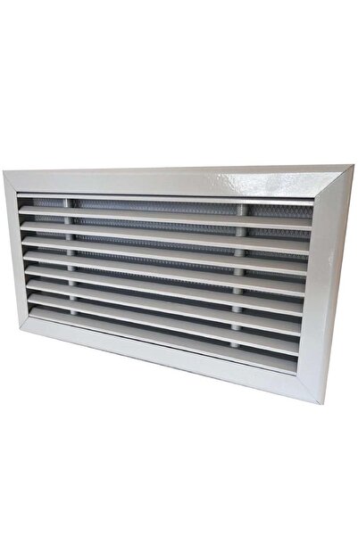 Genel Markalar Miss Worble 30 x 15 cm Lineer Şömine Menfezi Beyaz