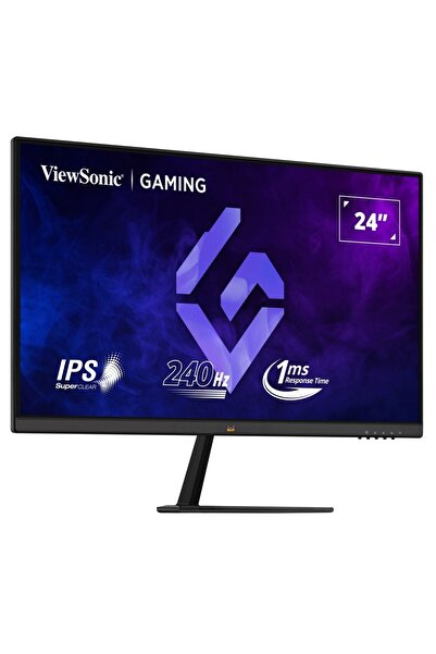 ViewSonic 24" VX2479A-HD-PRO FULLHD 1MS 240HZ IPS HDMI DP FREESYNC HDR10 SUPERCLEAR GAMING MONITOR