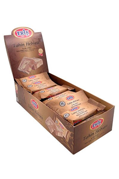 Eriş Helva 20 جرام حلاوة طحينية بالكاكاو 24 قطعة