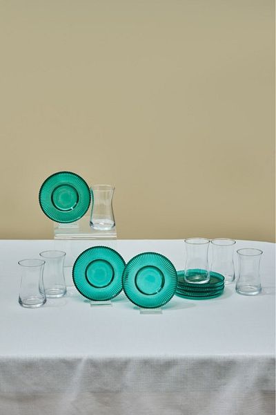 Karaca Massimo 12 Piece Tea Set for 6 People