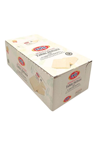 Eriş Helva 40 جرام حلاوة طحينة بدون سكر 24 علبة