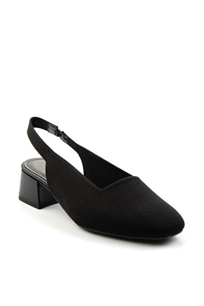 Bambi Siyah Kadın Klasik Topuklu Ayakkabı K01213105782
