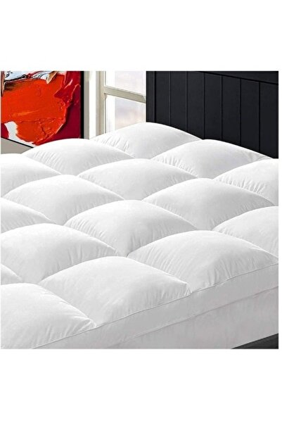 smart home Luxury Mattress Topper, Hotel Mattress Topper Height 200x120X14 cm Made of 100% Super Soft