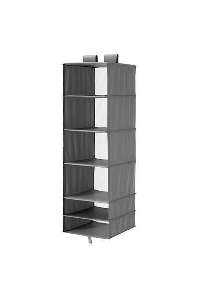 IKEA SKUBB Hanging Storage Organizer with 6 Compartments (35x45x125 cm) – Space-Saving Closet Solution