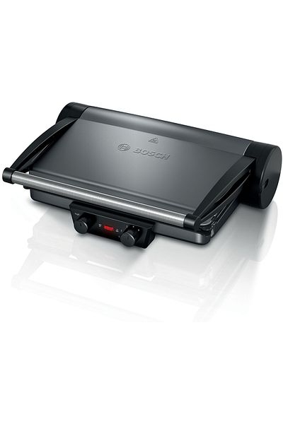 Bosch Bosch Contact Grill,2000 Watt, Silver TCG4215GB