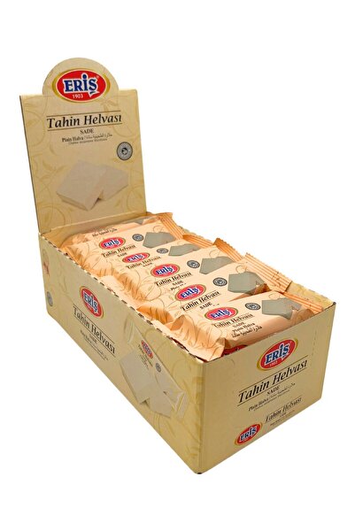 Eriş Helva 40 جرام حلاوة الطحينة العادية 24 قطعة