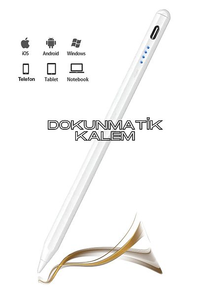 TEG Elektronik Teg Touch Pen Compatible with All Devices Drawing & Writing Pen for Tablet Phone Stylus Pen