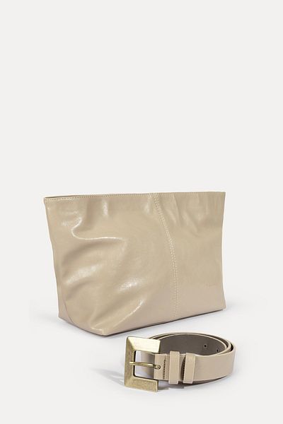 VATKALI Σετ τσάντα και ζώνη Blake clutch