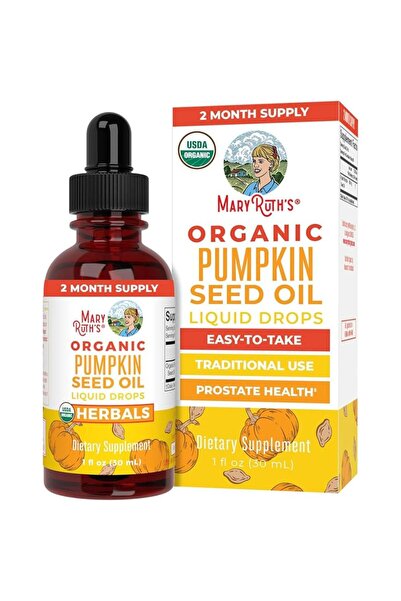 Maryruth's قطرات زيت بذور اليقطين العضوية من ماري روث، 30 مل