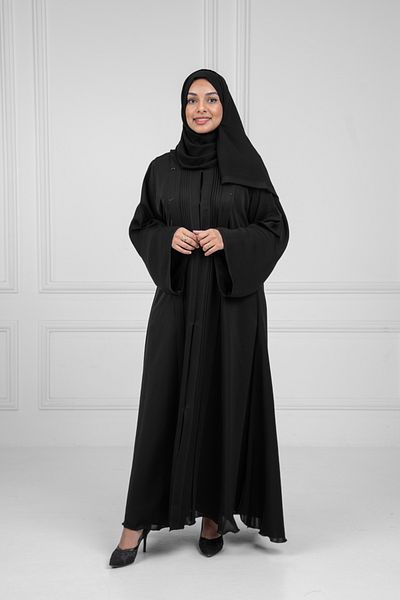 LAVİNİA Lavinia women's abaya, half-cloche, with excellent soft fabric