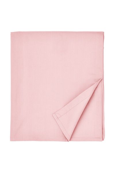 IKEA ULLVIDE Light Pink Flat Sheet – Soft & Durable Percale, 150x260 cm