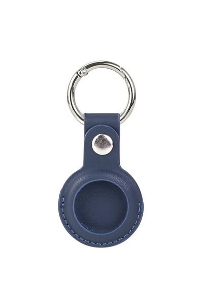 Choice B9 Leather Keychain for Apple Airtags Case Protective Cover Bumper Shell Tracker Accessories Anti-sc