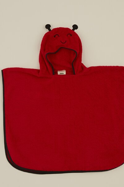 Karaca Home Baby Little Ladybug Towel Swaddle Pouch Set