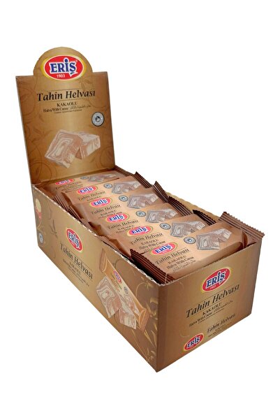 Eriş Helva 40 جرام حلاوة طحين بالكاكاو 24 علبة
