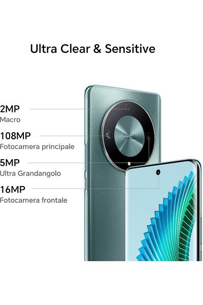 HONOR Magic6 Lite,  5G Dual SIM , 8GB RAM 256GB ROM -  Emerald Green