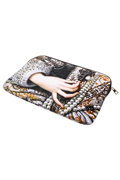 NO BRAND Husă colorată pentru laptop, din catifea, Muziy, model ELEGANCE, 13"