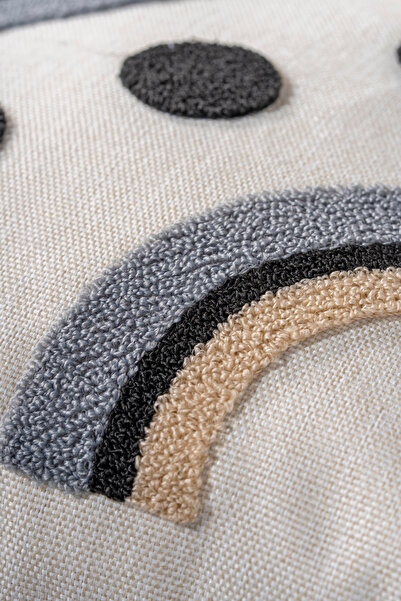 Bade Design 2'li Punç Kırlent ,Dekoratif, Yastık Kılıfı Çok Tercih Edilen (KETEN KUMAŞ) KİTAP HEDİYELİ