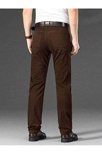 WKM Ανδρικό τζιν παντελόνι με κανονική εφαρμογή, χαλαρή εφαρμογή, μη τζιν