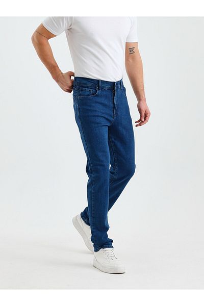 WKM Men's Regular Fit Relaxed Cut Non-Denim Jeans