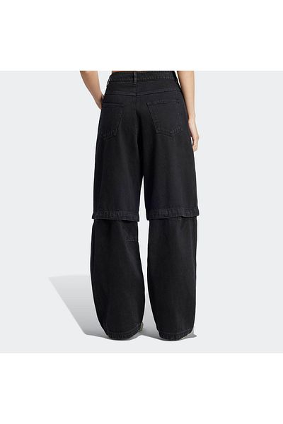 adidas Γυναικείο Μαύρο Φούτερ Τζιν Παντ Jd0082