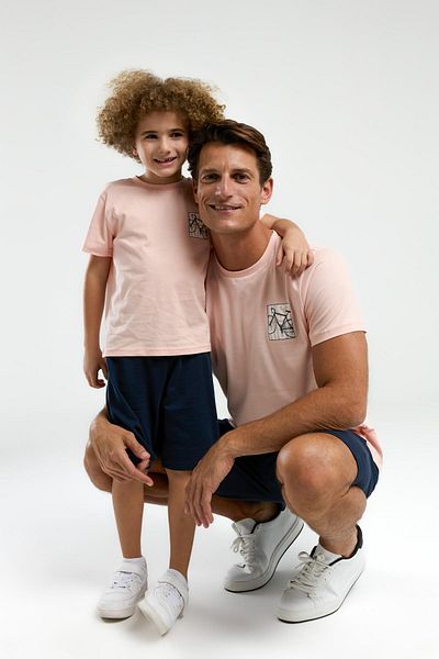 Arnetta Bike Dad Son Set, Father and Child Pajamas Priced at Individual