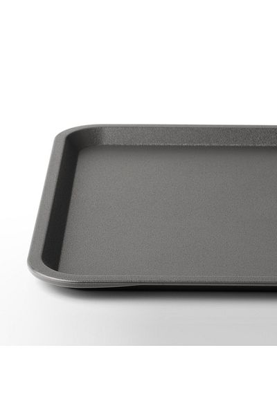 IKEA TILLGANG Grey Plastic Serving Tray - 37x29 cm