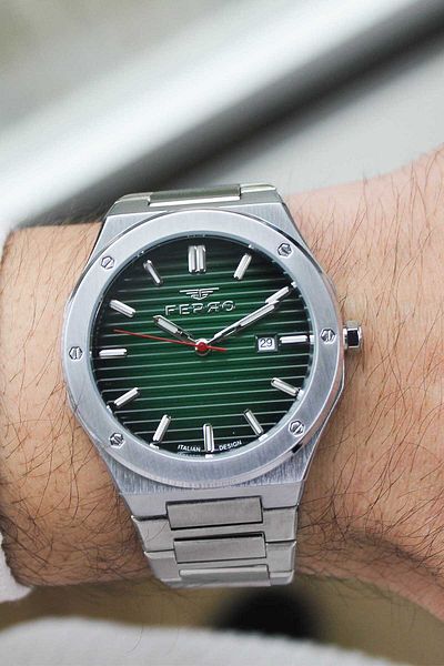 FERRO F40147A6 Men's Wrist Watch with Steel Cord