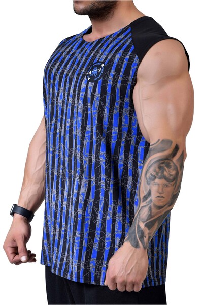 Big Sam Fitness Antrenman Atleti Kolsuz T-shirt 2310