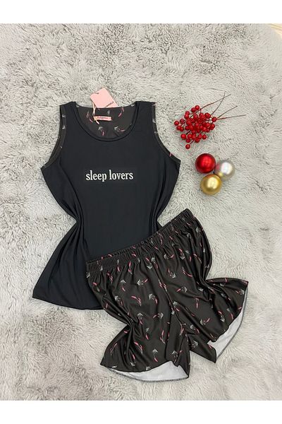 pijamaworld Thick Strap Shorts Pajama Set