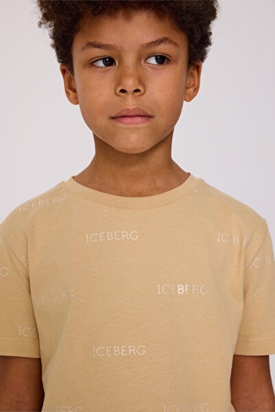 Iceberg Μπλουζάκι BG Store Boy's Sand