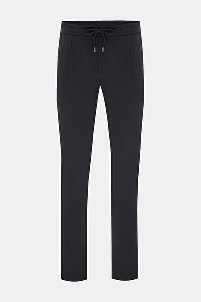 W Collection LACİVERT BORU PAÇA SPOR PANTOLON