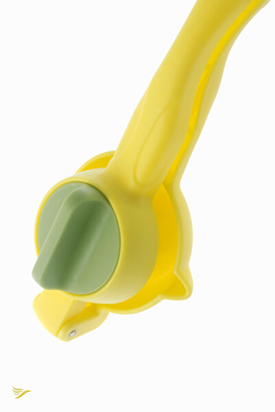 rubihome Yellow Color Practical Hard Plastic Lemon Squeezer