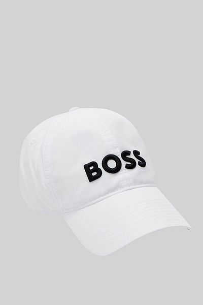 BOSS Men's Golf Hat White