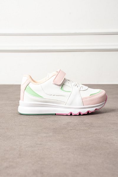 lord's ayakkabı Pantofi sport pentru copii, roz, alb, verde apă, cu talpă anatomică