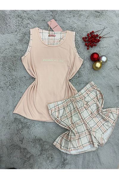 pijamaworld Thick Strap Shorts Pajama Set