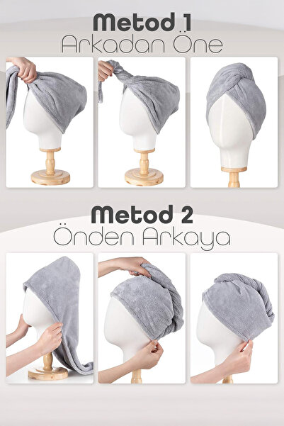 Telvesse Товстий мікрофібровий рушник для волосся, пляжний, морський, басейн, сушка, ванна, сушка волосся, головний рушник, бірюзовий