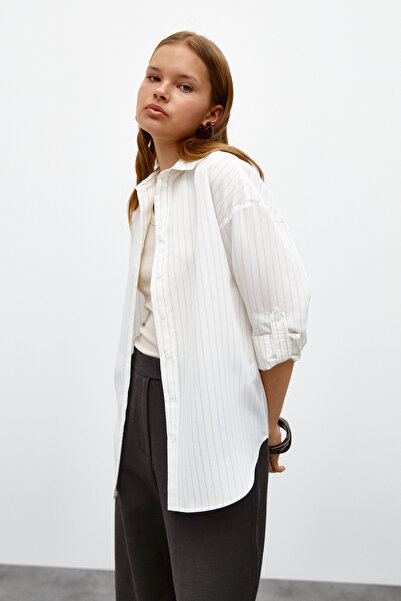 urban focus Striped Oversize Shirt