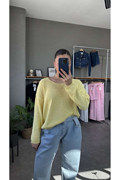 YOUR NAME Човник-комір Мерсеризована трикотажна тканина