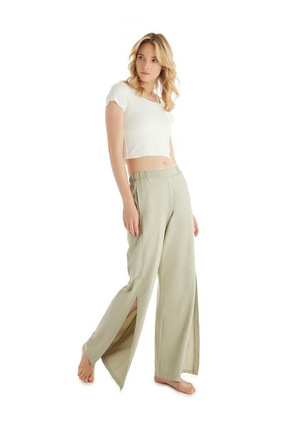 Blackspade Slit pentru femei din seria Premium, verde, cu un singur fund C2T5N8O15