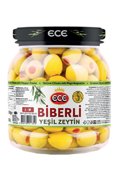 Ece DOMAT BİBERLİ YEŞİL ZEYTİN 1500 CC