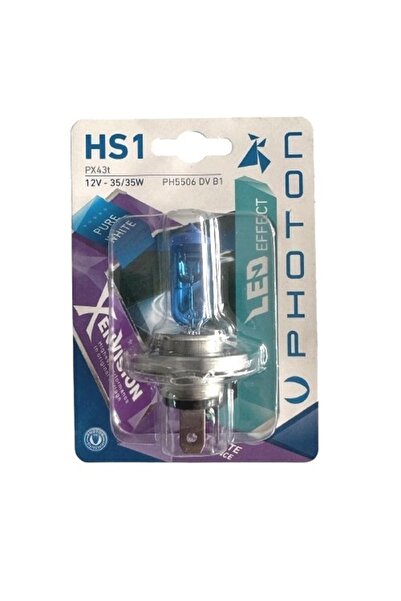 Fardoktoru HS1 12V 35/35W PX43T Beyaz Işık Motosiklet Ampulü 1 Adet
