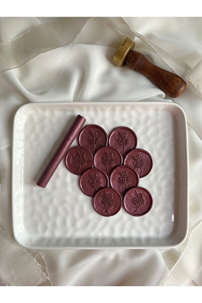 peri davetiye "kişiye Özel" Kendinden Etiketli Yapışkanlı Mum Mühür - Mürdüm ...