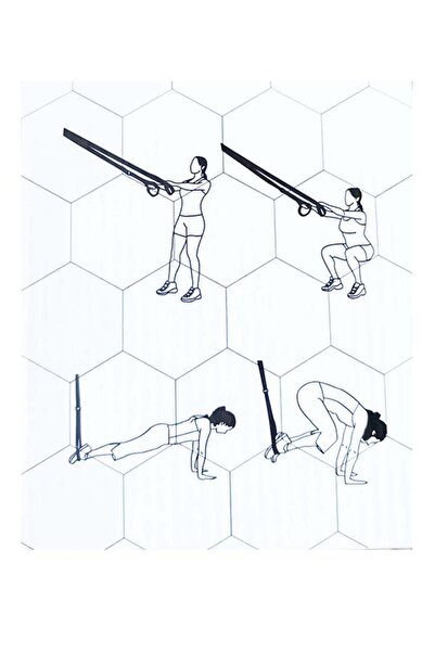 CIWAA Cwa-2313 TRX Suspension Trainer Asılma Egzersiz Seti