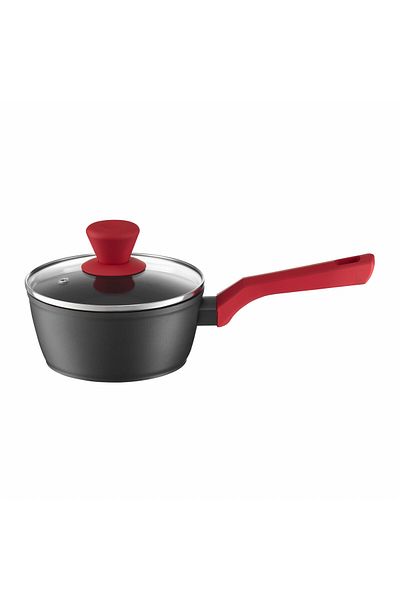 Ambition Saucepan with lid 16cm, 1.3L, Qualum Basic coating, Karo